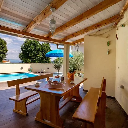 Villa Chiara Pool & Sea View Brsec